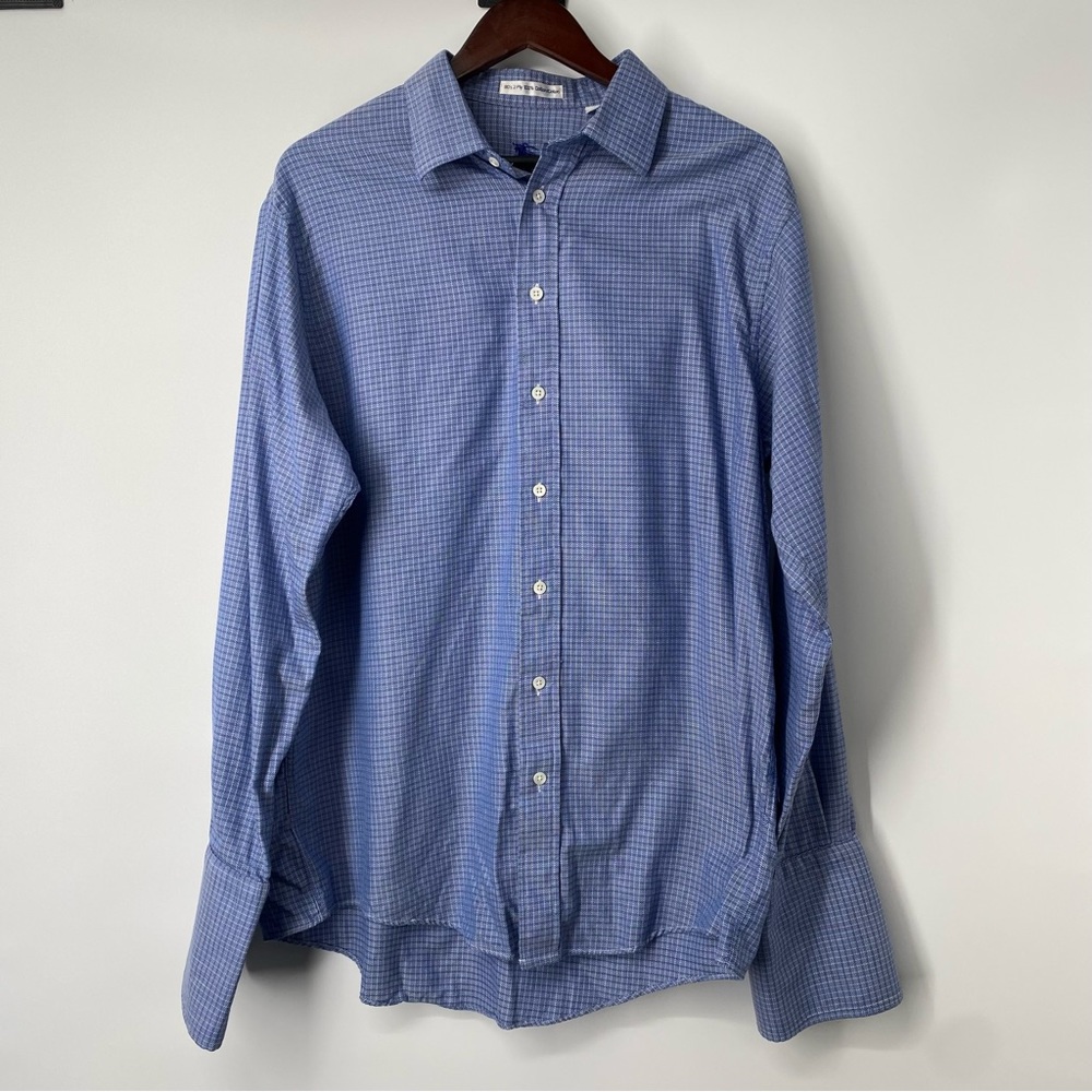 Men’s Burberry Button Down Shirt, Size Neck 17.5